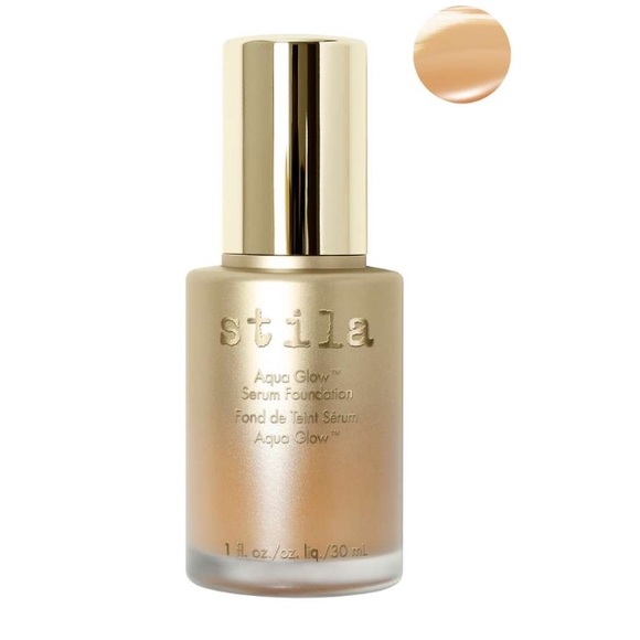 Stila | BNIB Aqua Glow Serum Foundation Medium Tan - Picture 1 of 3